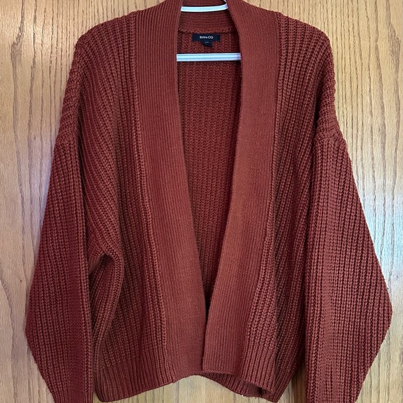 RW&CO RUST CARDIGAN - Picture 3 of 4